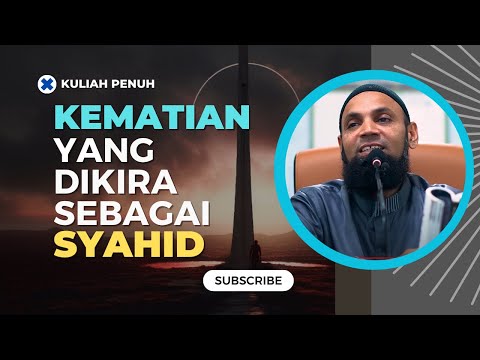 Kelebihan MATI SYAHID Fisabilillah 