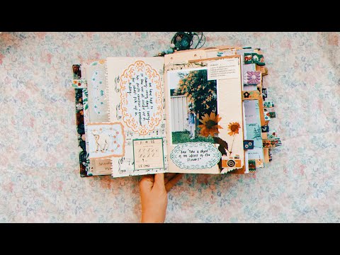 junk journal with me  process video ideas tips