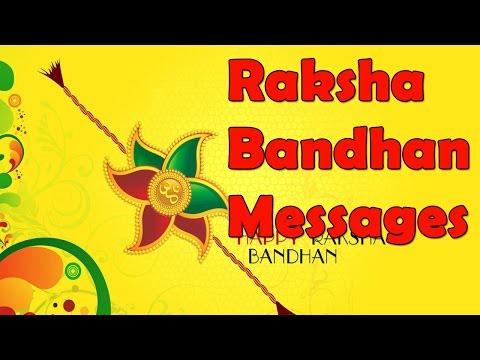 Happy Raksha Bandhan wishes, greetings, Whatsapp Message from Sister to Brother