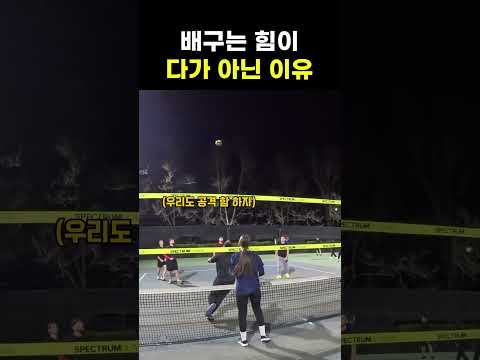 배구는 힘이 다가 아닌 이유 #배구