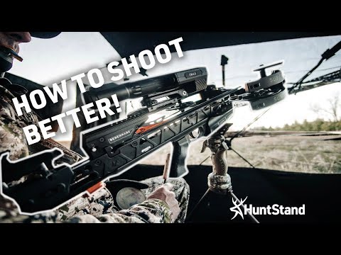 HOW TO SHOOT A Crossbow MORE ACCURATELY!