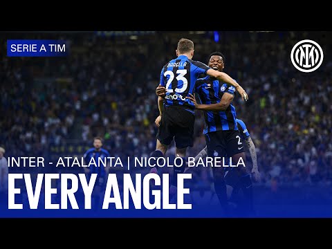 BARELLA GOAL vs ATALANTA | EVERY ANGLE | SERIE A 22/23 ⚫🔵