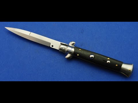 Springmesser 23 Ebenholz Bayonettform - www.pizzini.at