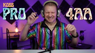 Video thumbnail for KOSS Pro 4AA - Going back to 1970 by Skeeb23