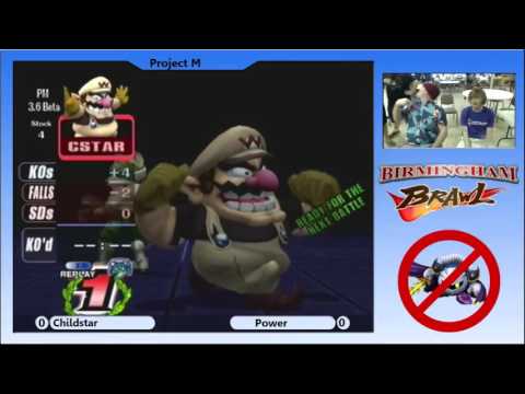 Birmingham Brawl 1 PM Singles - ChildStar (Wario) vs. Power (Fox)