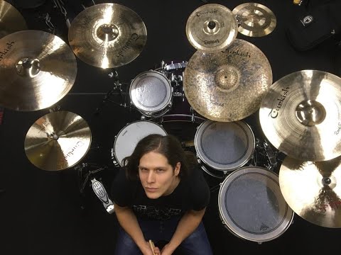Turkish Cymbals Test - 🎧Rock Beat HH14'' Crash 19'', 18'', 17'' and Ride Kurak 21''🎧
