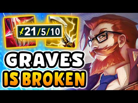 This is what Graves jungle in Season 15 looks like (21 kills absolute banger)