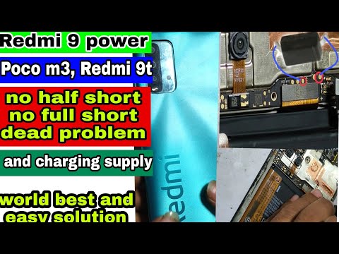 Redmi 9 power dead problem || Poco m3, 9t, dead and charging problem solution