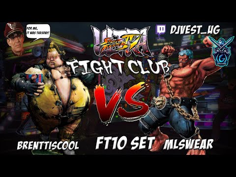 USF4 Fight Club - Brenttiscool VS MLSwear FT10 Set Runback