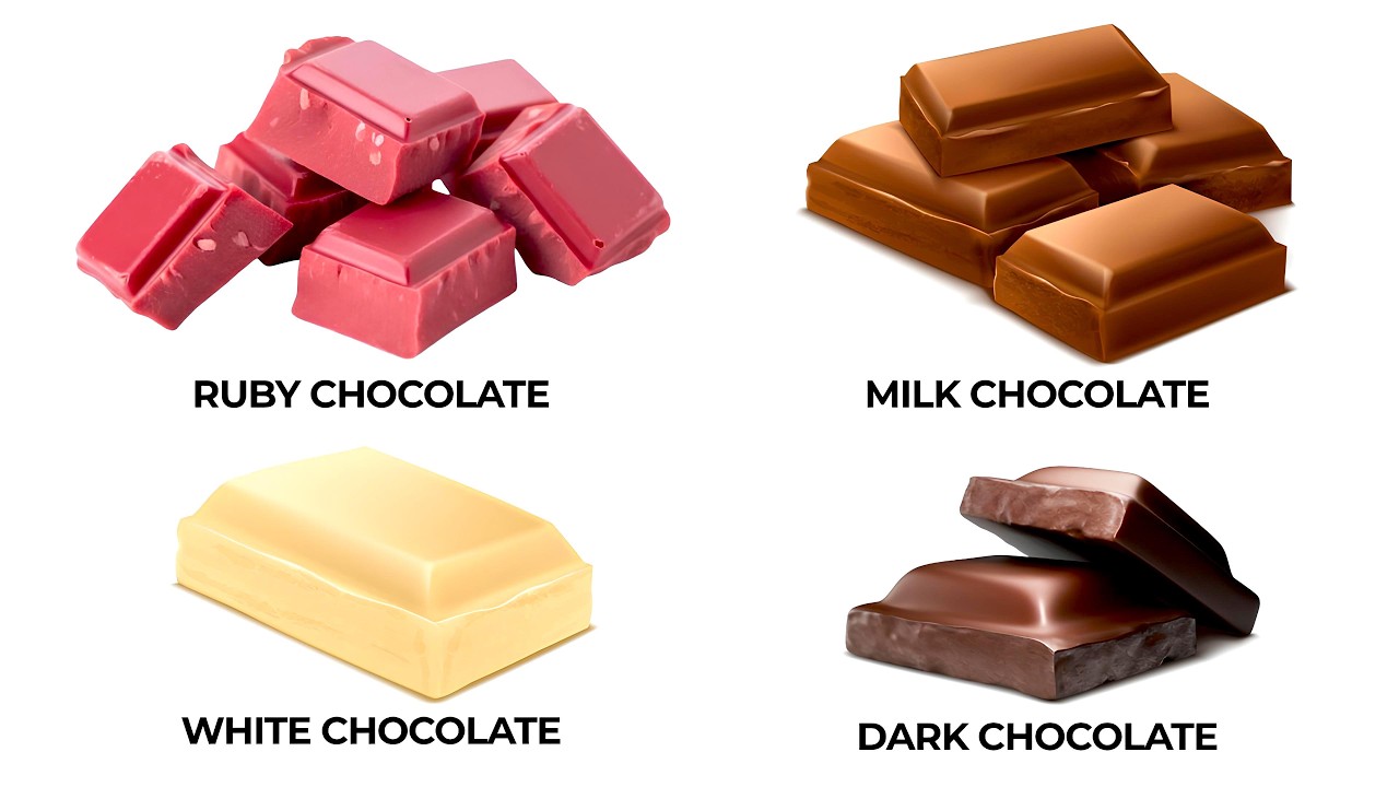 Every Types of Chocolate Explained 🍫