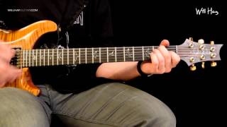 The Feast and the Famine - Foo Fighters part 1 full Guitar tutorial lesson HD Tabs