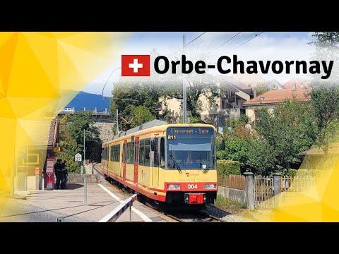 The Orbe-Chavornay railway: Tram-trains from Karlsruhe in Switzerland (2025)