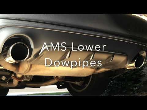 Infiniti Q50 VR30 with AMS Downpipes Sound