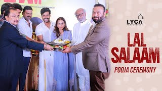 Lal Salaam Pooja Ceremony | Rajinikanth | Aishwarya Rajinikanth | Subaskaran | Lyca Productions