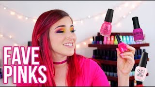 My Top 19 Favorite Pink Nail Polishes || KELLI MARISSA