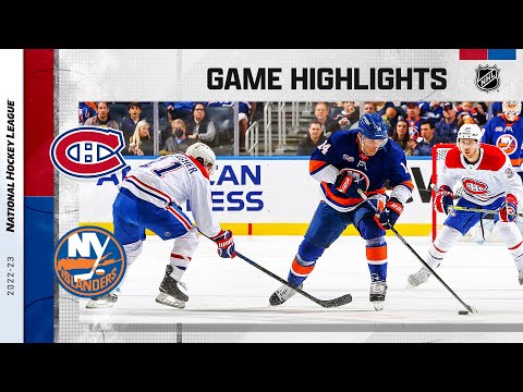 Canadiens @ Islanders 4/12 | NHL Highlights 2023