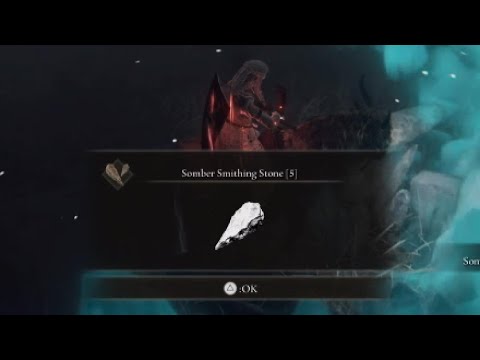 Elden Ring Somber Smithing Stone 5 Location Caelid Ravine