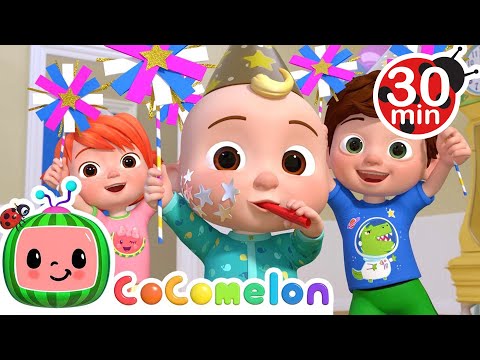 New Years - CoComelon | Kids Cartoons & Nursery Rhymes | Moonbug Kids