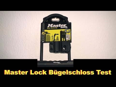 Bügelschloss im Test/Bügelschloss knacken in 10 Sekunden/Schloss öffnen/Fahrradschloss knacken/lock