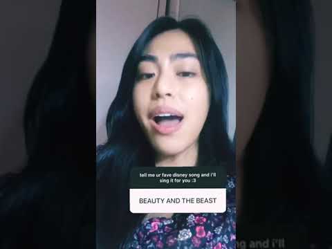 Kamasean Cover Disney songs - Beauty and the beast, A whole new world and Speecless