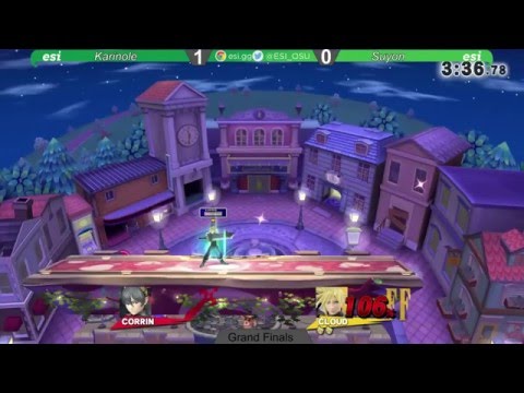 Donatos 2/9 - Karinole (Bayonetta, Corrin, Rosalina) vs Suyon (Cloud) - SSB4 Grand Finals