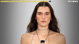 Fashion Show 2025 | Hansen & Gretel Resort '26 AURA | Australian Fashion Week 2025 Highlights