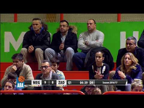 ABA Liga 2016/17, Round 19 match: Mega Leks - Zadar (22.1.2017)