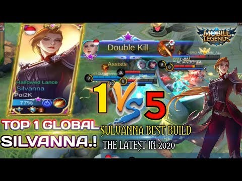 NEW META SILVANNA? BEST BUILD TOP GLOBAL 2020 MOBILE LEGENDS - Silvanna Gameplay