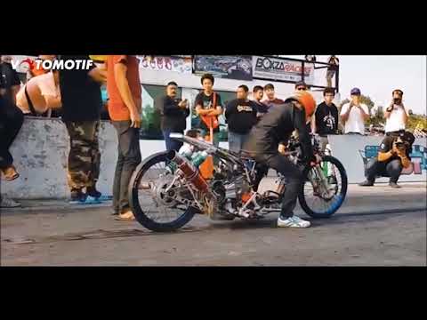 DRAG BIKE NMAX VS PCX SETAN!!!