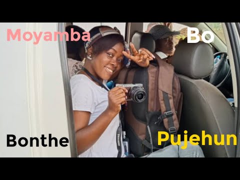 A TOUR OF THE SOUTHERN PART OF SIERRA LEONE/ BO, MOYAMBA, BONTHE and PUJEHUN in 19mins! Vlog!