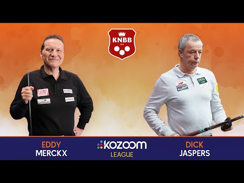 2024/2025 KNBB Kozoom League - Eddy MERCKX vs Dick JASPERS