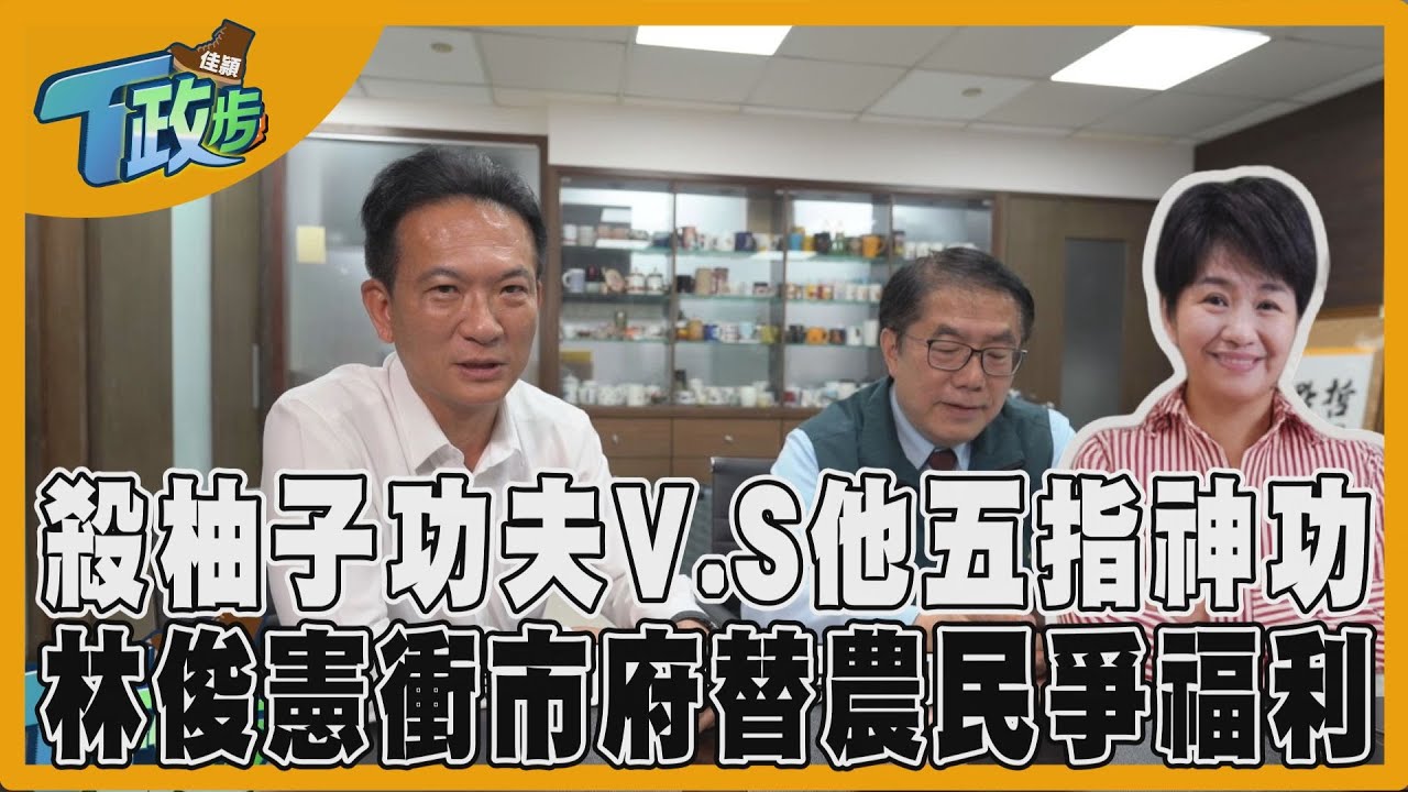 佳頴T政步/在柚子園看見林俊憲的手-「政治要用做的」