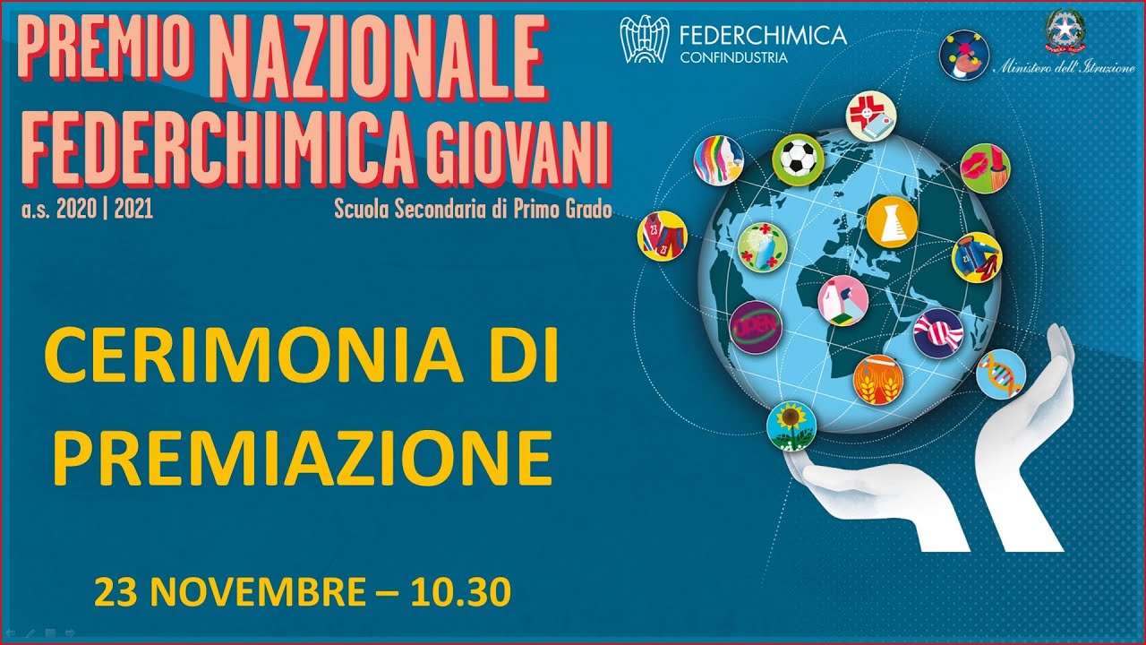 Cerimonia Premio Federchimica Giovani 2020 2021