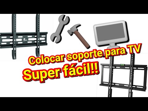 How to easily install a TV rack/stand // Place TV Stand