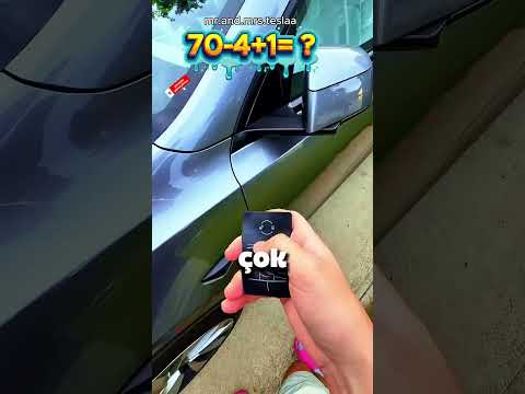 Teslayı Bir Türlü AÇAMADI 😂❤️😍