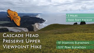 Video review of the Cascade Head Preserve Nature trail with footage of its features and terrain.