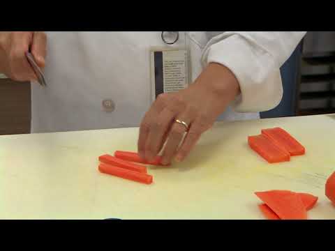 Cook.Plate.Dine. | Exclusive | How to Batonnet and Dice Carrots and Celery