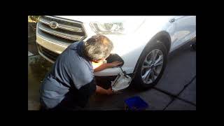 2017 FORD ESCAPE REPLACING AMBIENT TEMPERATURE SENSOR
