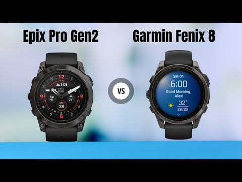 Garmin Fenix ​​8 vs. Garmin Epix Pro Gen 2