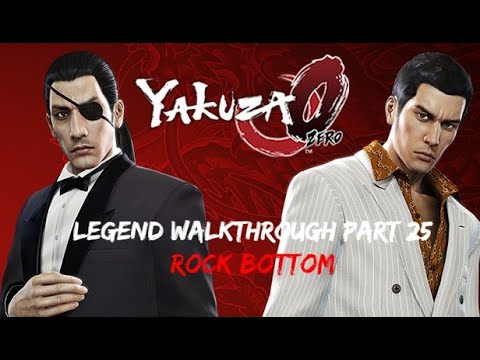 Yakuza 0 Legend Walkthrough Part 25: Rock Bottom (No Commentary)