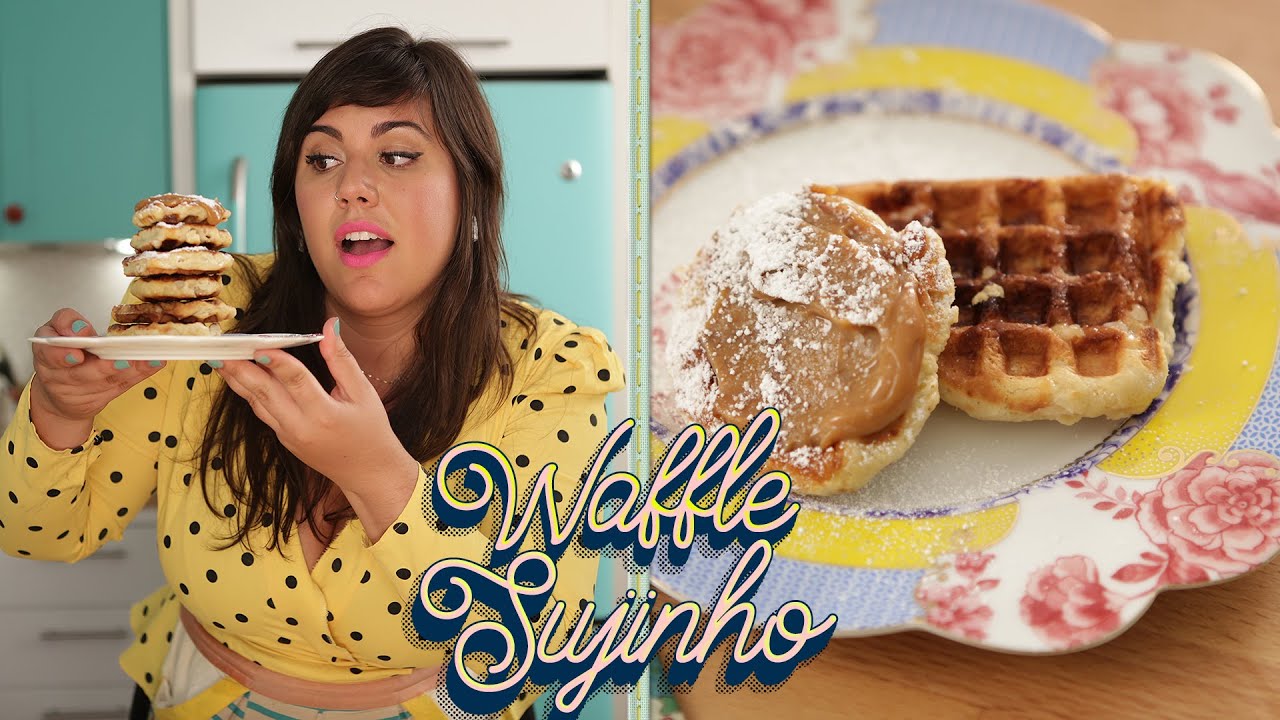 WAFFLE DE LIEGE ORIGINAL | SEM MÁQUINA