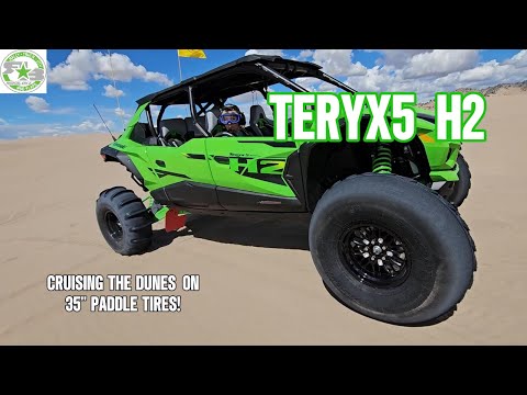 Kawasaki Teryx 5 H2 Dune Test | Sandcraft Destroyers + Hostile Wheels