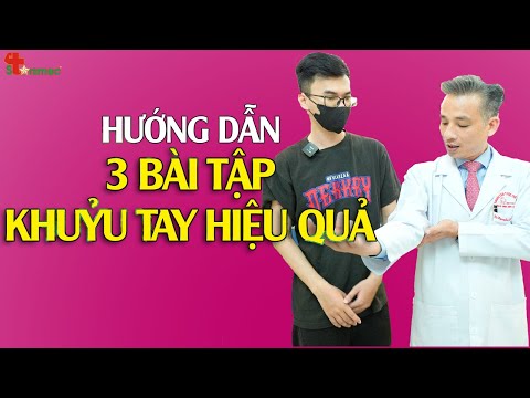 Hướng 3 Bài tập KHUỶU TAY tại nhà hiệu quả
