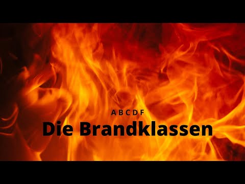 Die Brandklassen  l  Wie viele gibt es und was bedeuten sie?