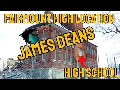 Episode #2 James Dean Series  Fairmount High School Where it was and also the Theater Stage..