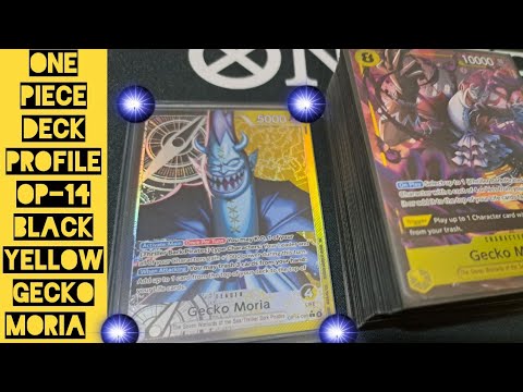 Scariest !! One Piece Deck Profile OP-14 Black Yellow Gecko Moria January 2026
