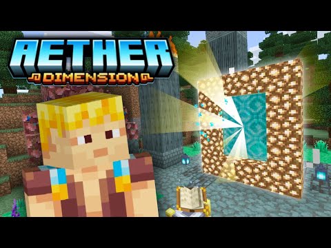 THE AETHER DIMENSION! | Minecraft
