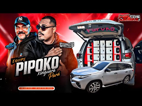 CD AO VIVO EQUIPE PIPOKO DE XINGUARA PARÁ REPERTÓRIO TOP SO COM AS MELHORES INSANE DJ E MC ASSIS 