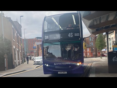 Hoover gets hammered! Arriva Wales (Chester) - 4642 CX15 BXU - Route 4S