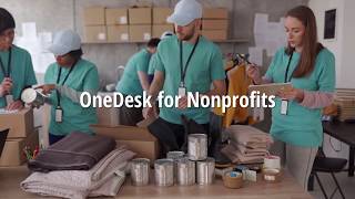 OneDesk per il non profit